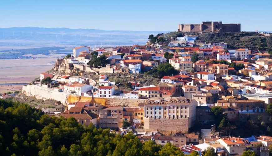 Monte ibérico-corredor de Almansa